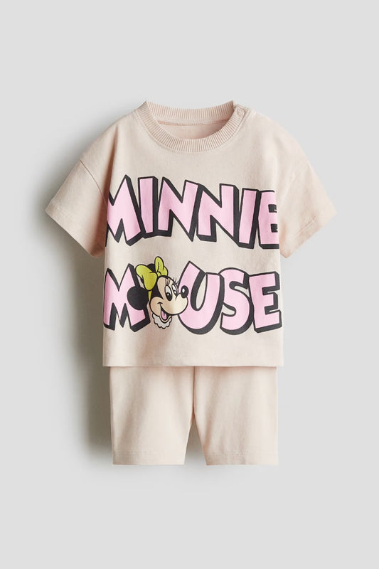 Set 2 Piezas Minnie Mouse