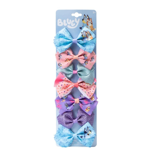 7 Pack Ganchos Bluey Niña