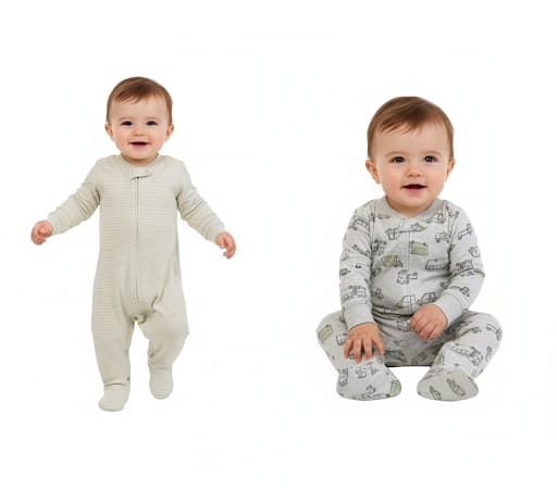 Set 2 Pijama Bebe Niño