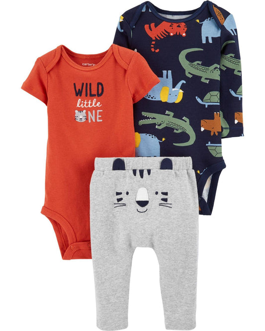 Set 3 piezas Animales