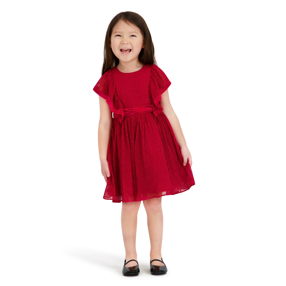 VESTIDO ROJO PARA NIÑA
