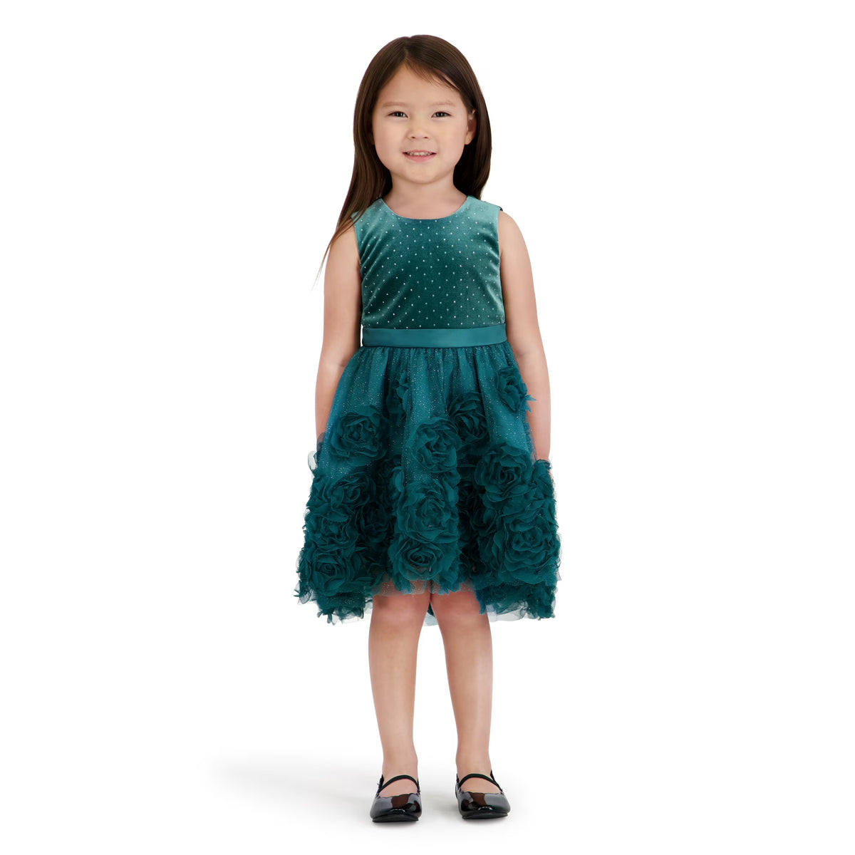 Vestido verde para NIÑA