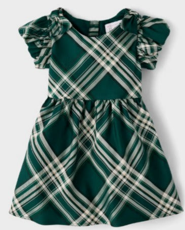 VESTIDO VERDE NIÑA