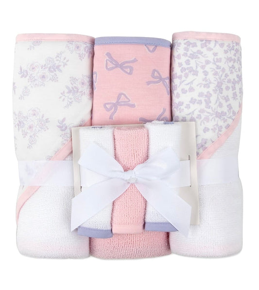Set 6 Piezas de Baño Bebe Niña