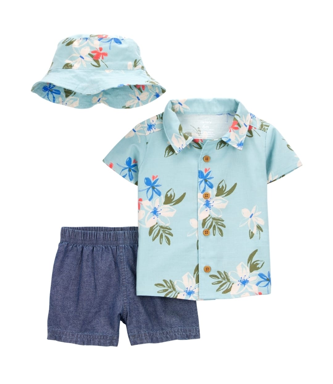 Set 3 Piezas Verano Bebe Niño