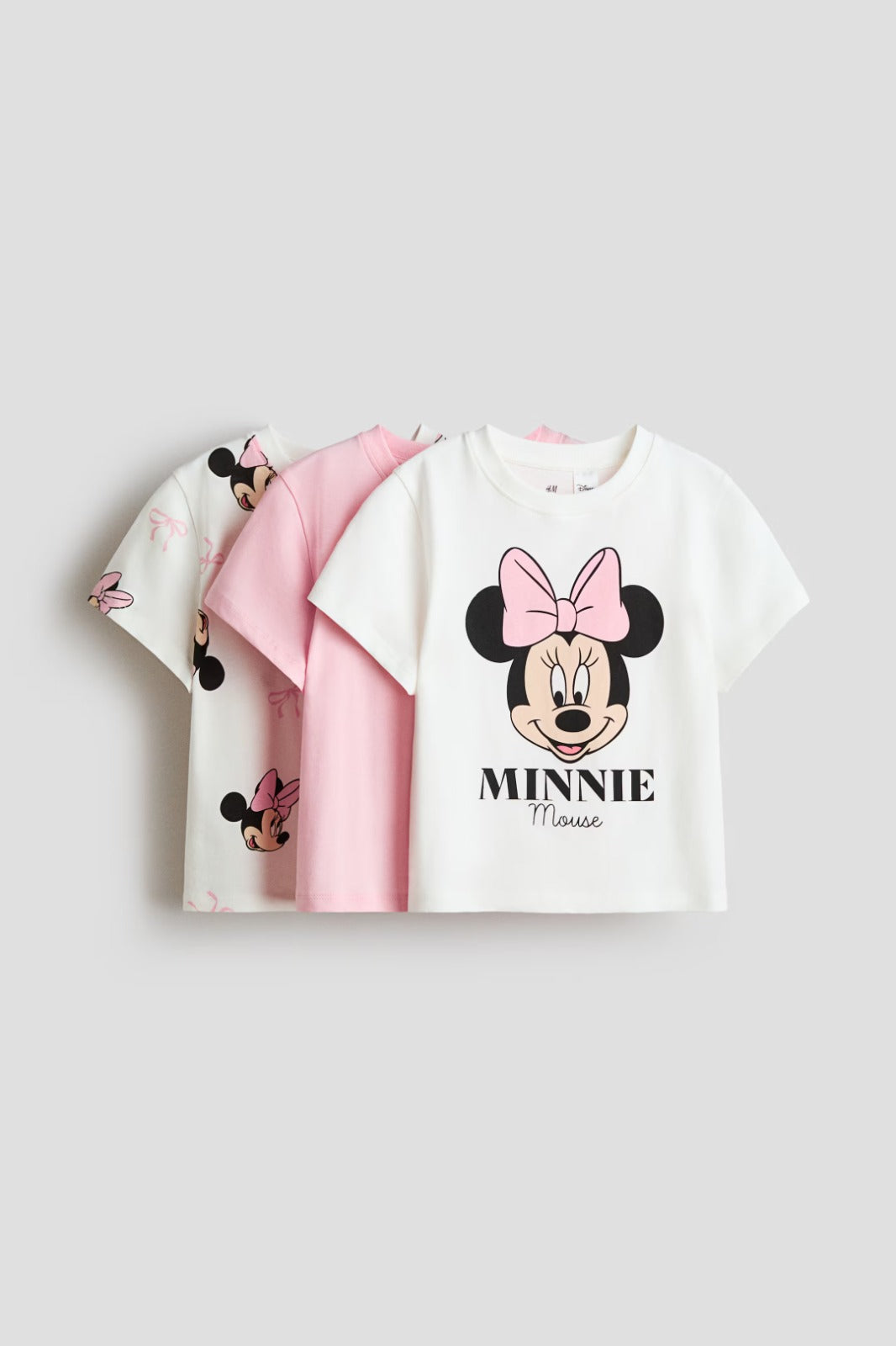 Set 3 Camisas Minnie Mouse Niña