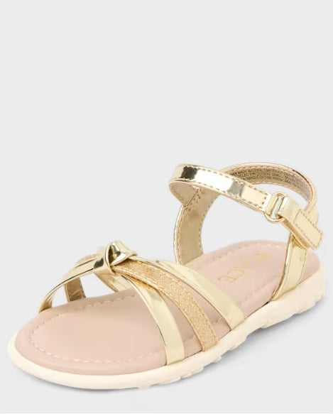 Sandalias Doradas Niña