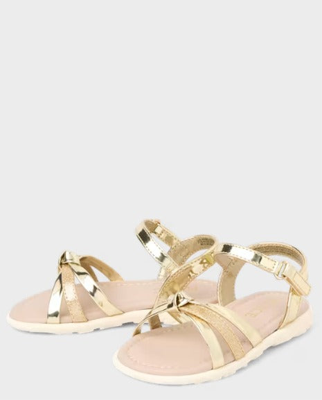 Sandalias Doradas Niña