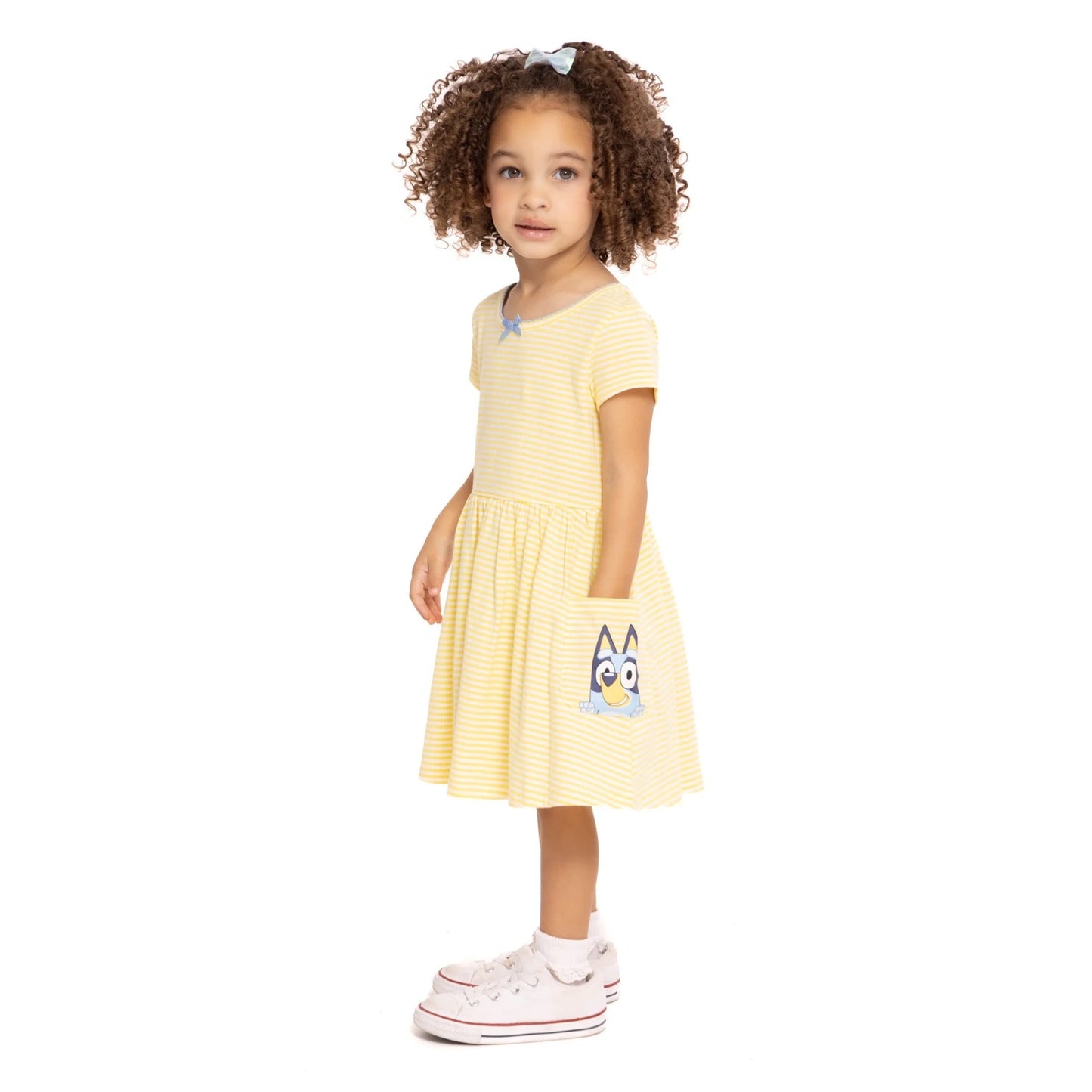 Vestido Bluey Rayado