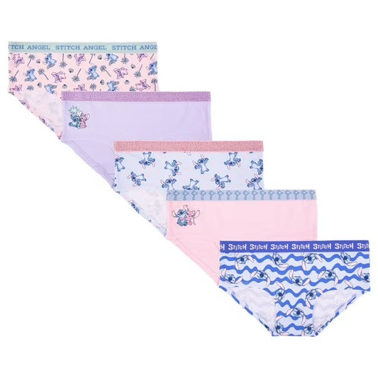 5 Pack Panties Stitch Niña