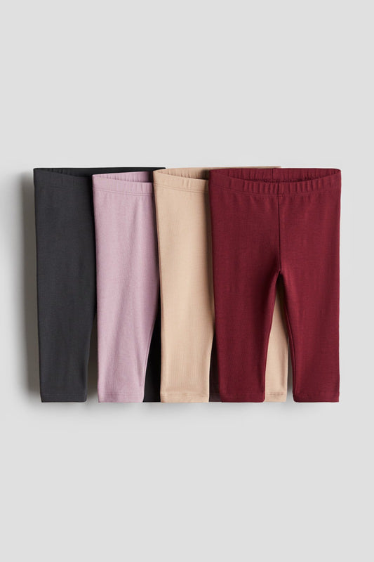 Set 4 Leggings Niña