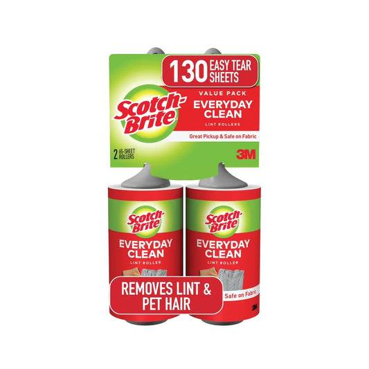 2 Pack Lint Rollers de 65 Sheet