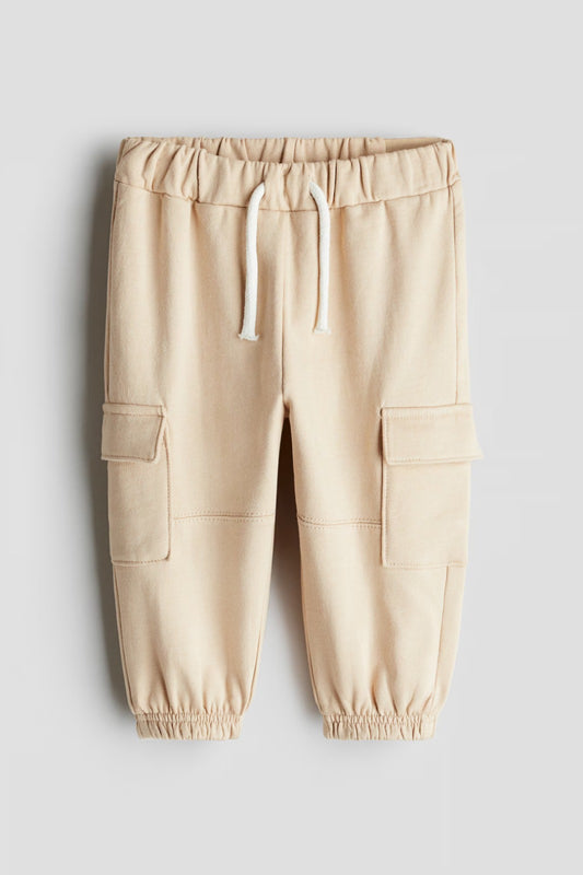 Pantalon Jogger Beige Niño