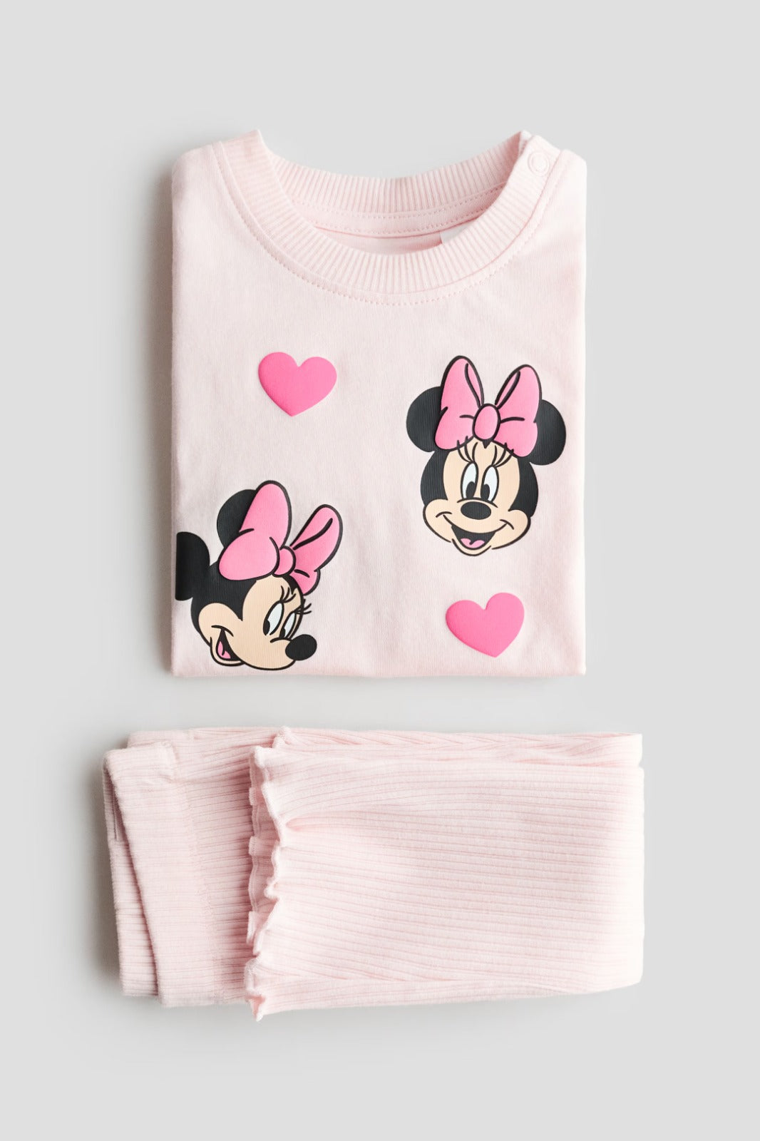 Set 2 Piezas Rosa Minnie Mouse Niña
