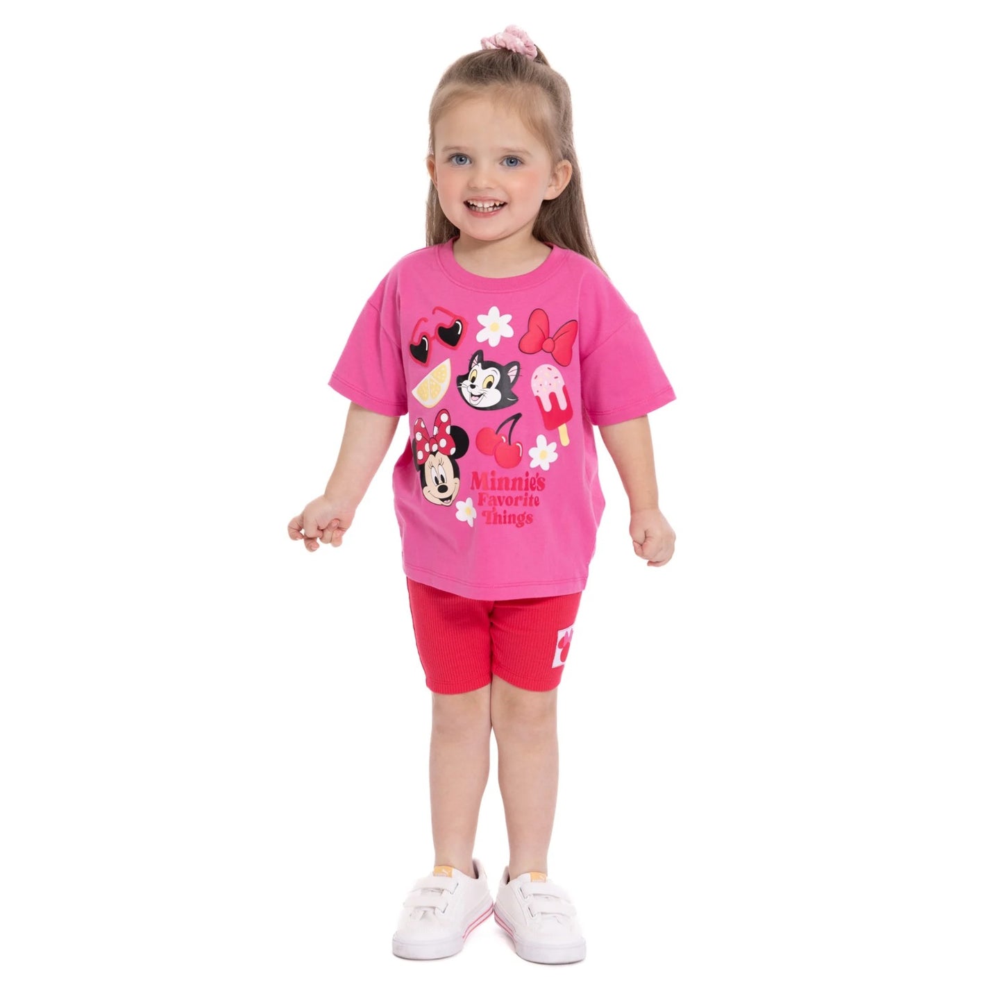 Set 2 Piezas Rosa Minnie Mouse Niña