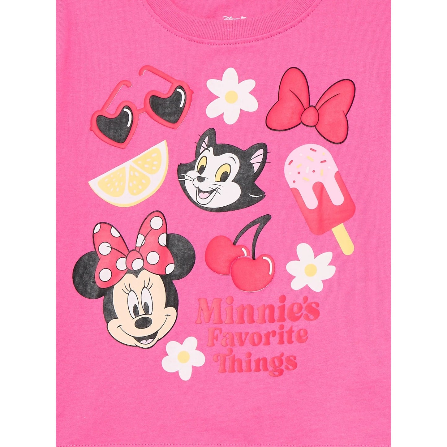 Set 2 Piezas Rosa Minnie Mouse Niña