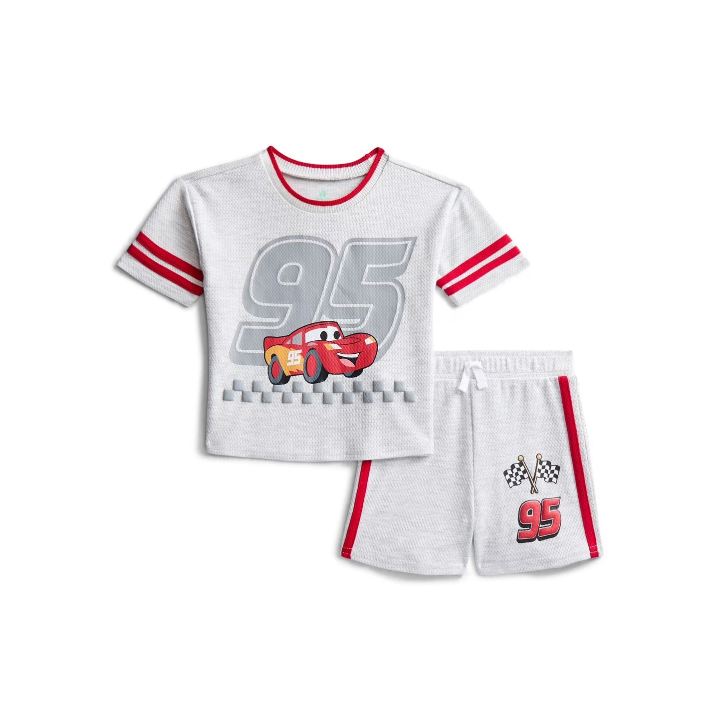 Set 2 Piezas Gris Rayo McQueen Bebe Niño