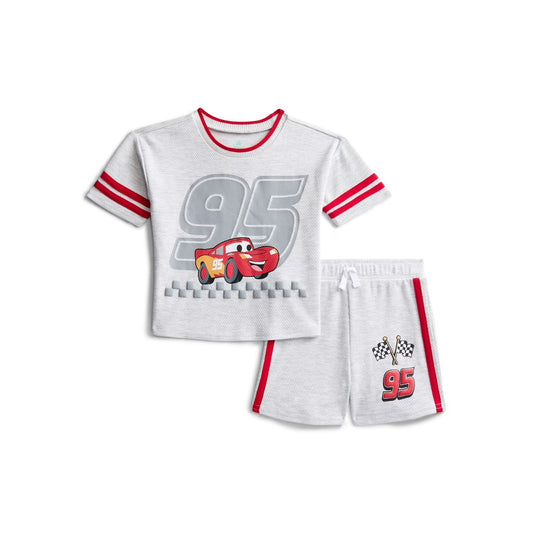 Set 2 Piezas Gris Rayo McQueen Bebe Niño
