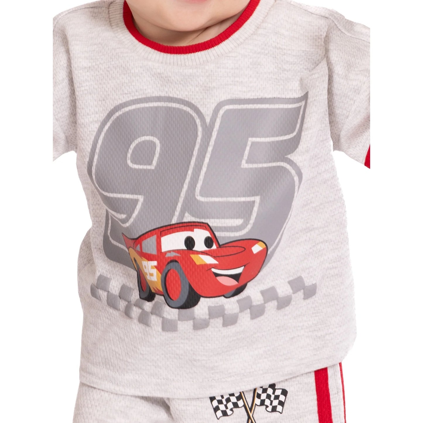 Set 2 Piezas Gris Rayo McQueen Bebe Niño
