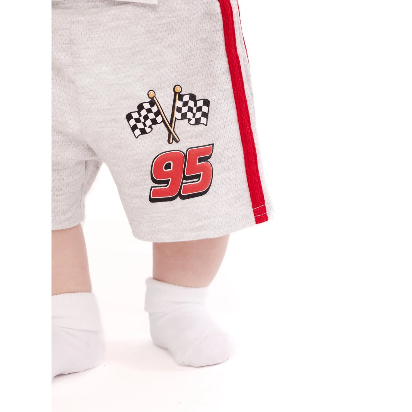 Set 2 Piezas Gris Rayo McQueen Bebe Niño