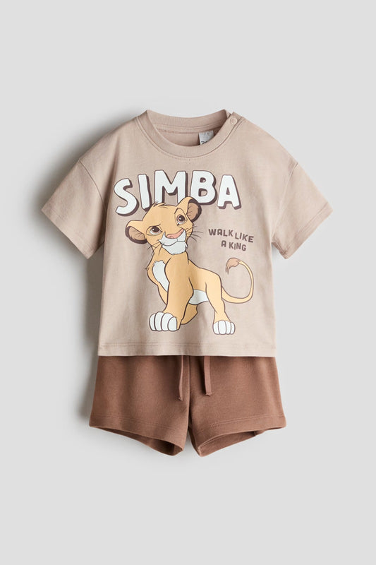 Set 2 Piezas Simba Cafe Niño