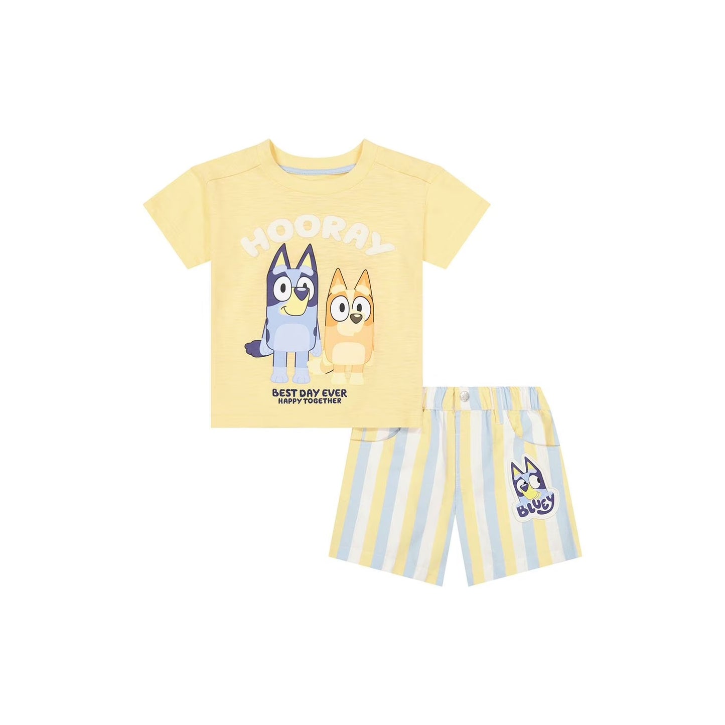 Set 2 Piezas Bluey Amarillo