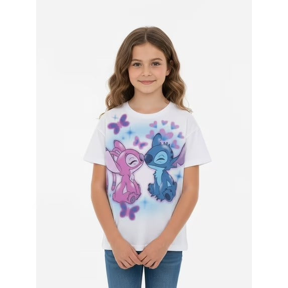 Camisa Stitch Niña Disney