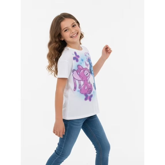 Camisa Stitch Niña Disney