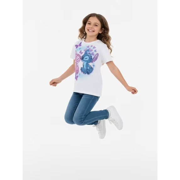 Camisa Stitch Niña Disney