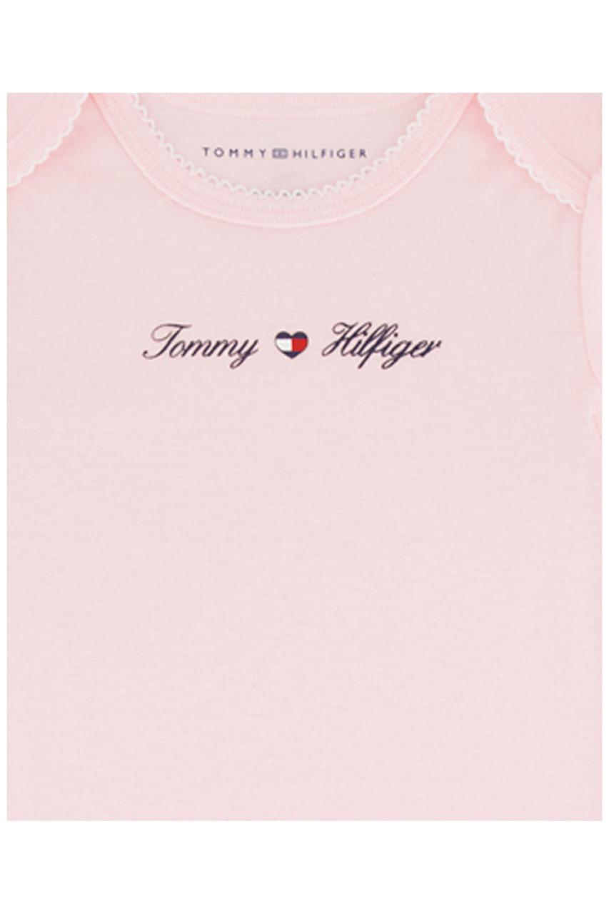 Set 3 Piezas Bebe Niña Corazones Tommy Hilfiger