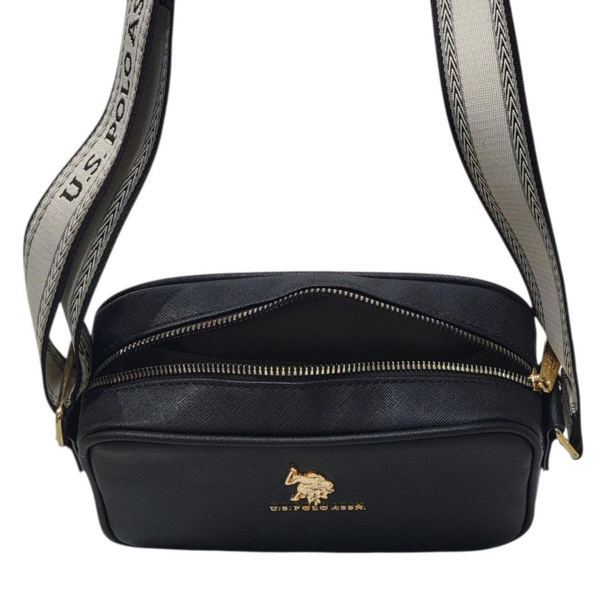 Cartera Negra Dama U.S. POLO ASSN.