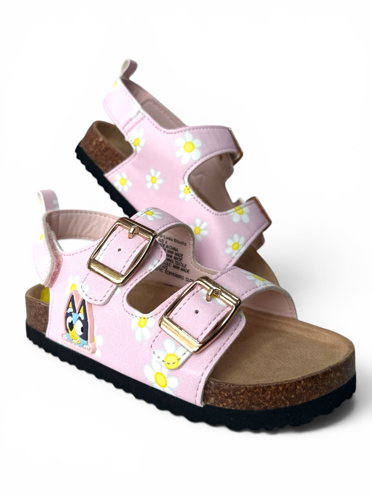 Sandalias Rosa Floreadas Bluey