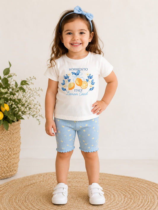 Set 2 Piezas Limones Niña Derek Heart