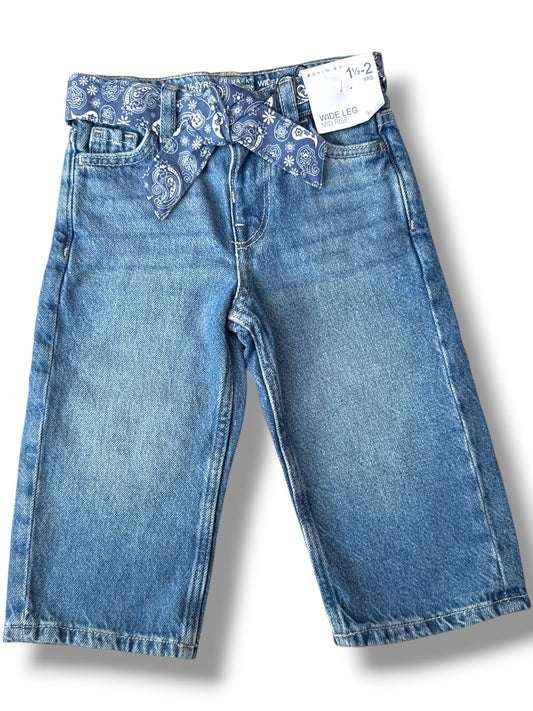 Pantalon Jean Niña Azul Primark