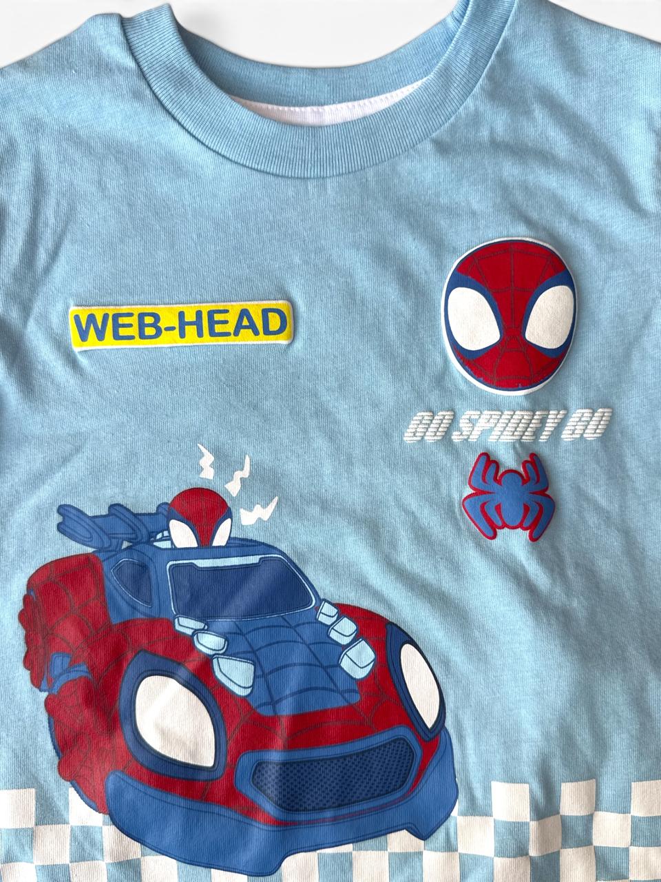 Set 2 Piezas Spidey Azul Marvel