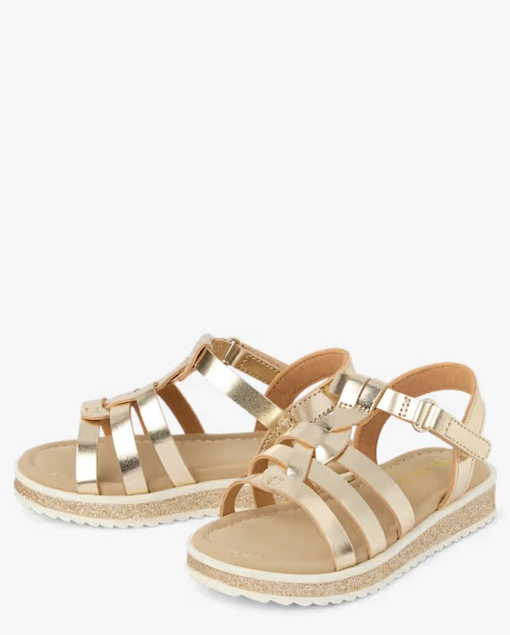Sandalias Doradas Niña The Children's Place