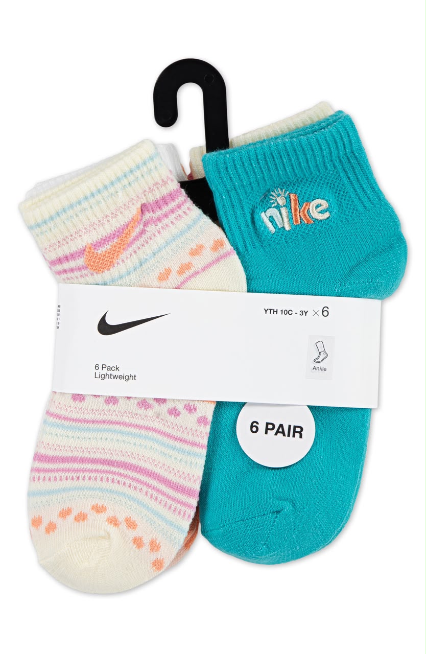 6 Pack Calcetines Niña Nike