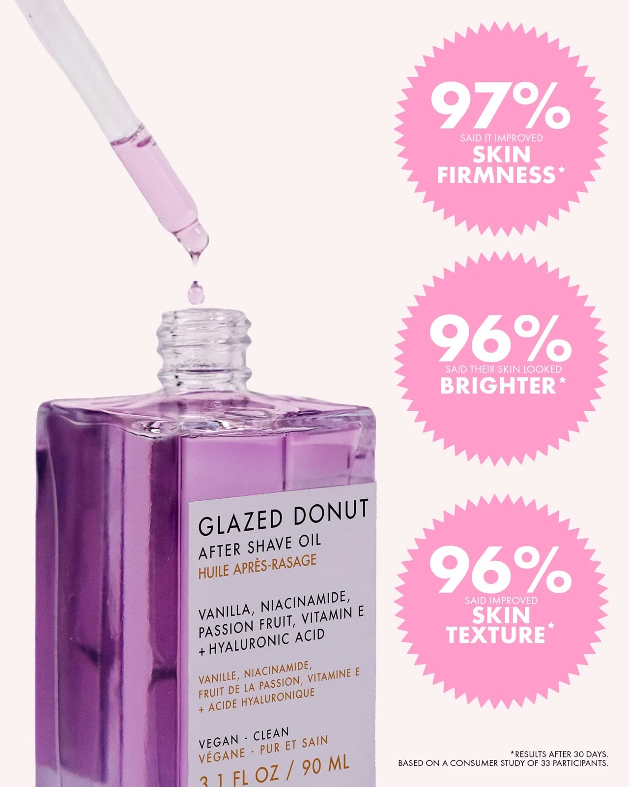 Aceite para después del afeitado con sabor a donut glaseado Truly