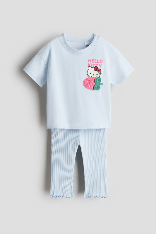 Set 2 Piezas Hello Kitty Azul H&M