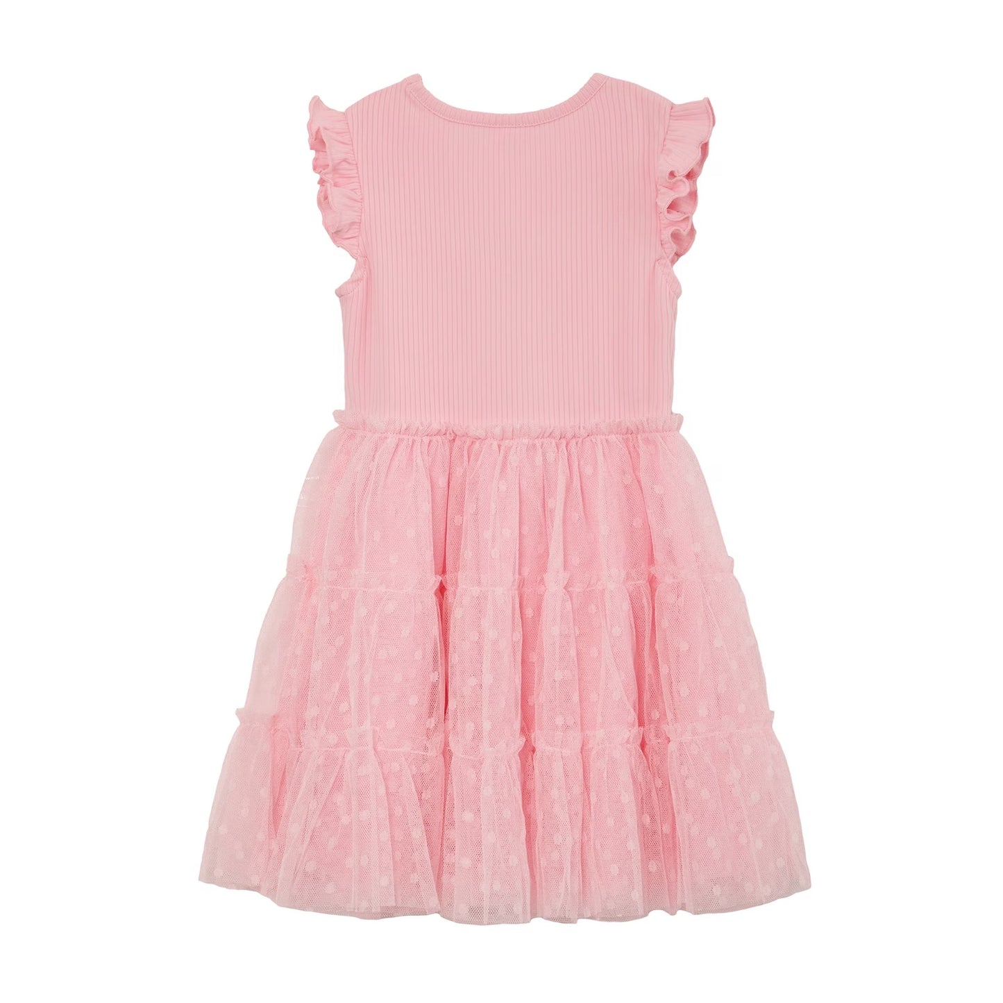 Vestido Rosa Cereza Niña Wonder Nation