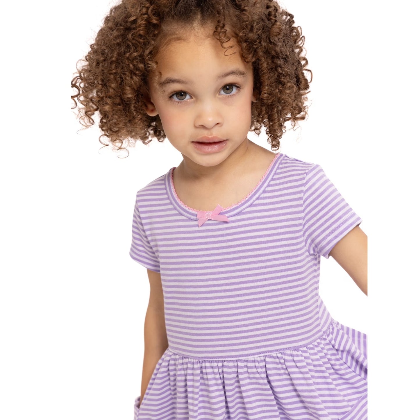 Vestido Morado Gatita Marie Niña Disney