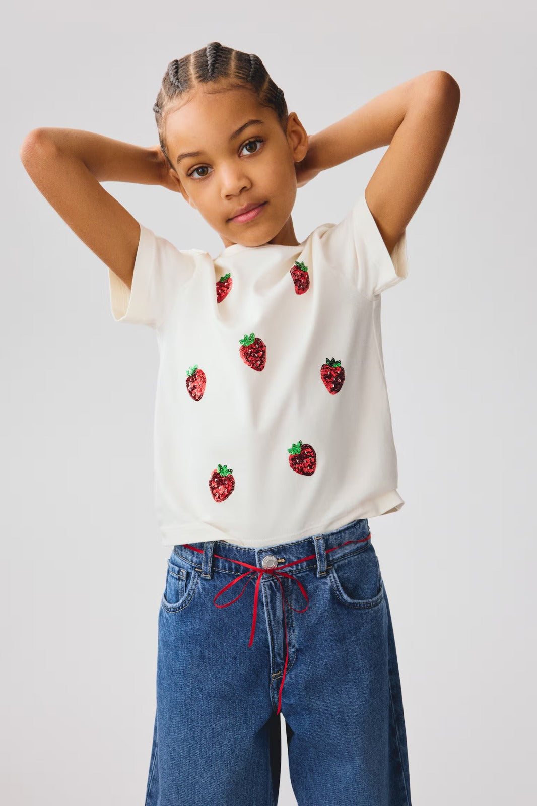 Camisa Niña Fresas H&M