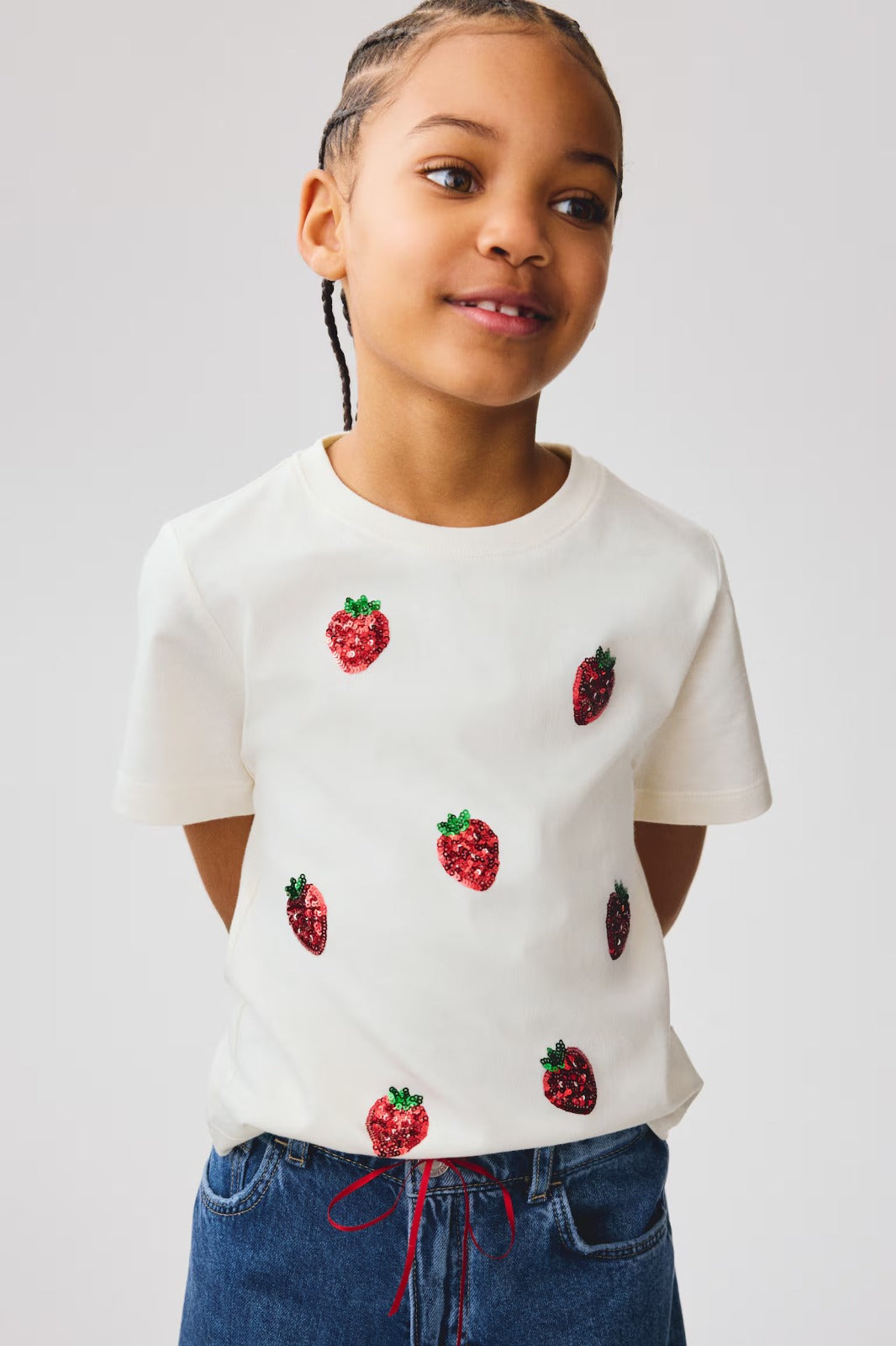 Camisa Niña Fresas H&M