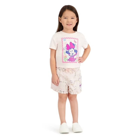 Set 2 Piezas Minnie Mouse Niña Disney