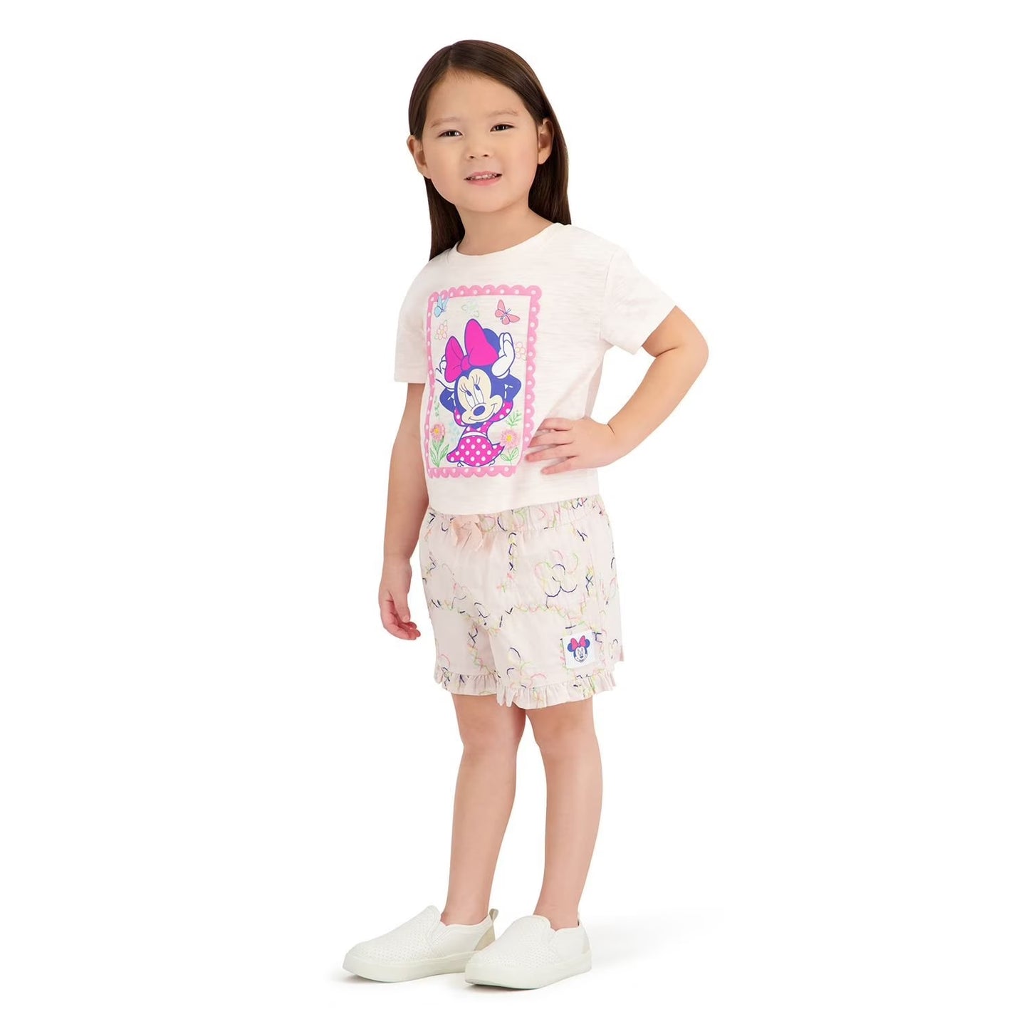 Set 2 Piezas Minnie Mouse Niña Disney