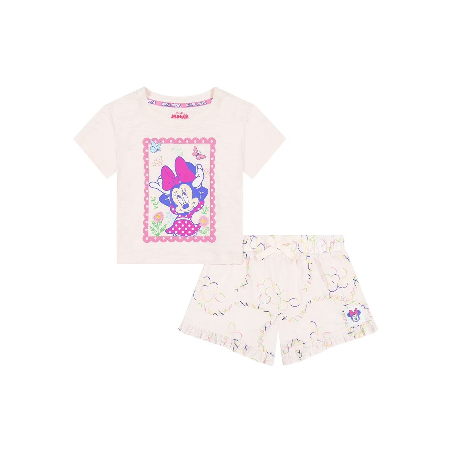 Set 2 Piezas Minnie Mouse Niña Disney