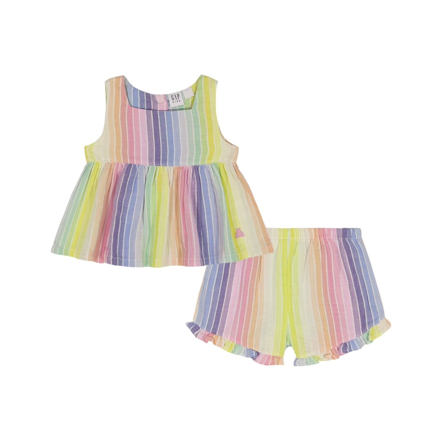 Set 2 Piezas Colores Bebe Niña Gap