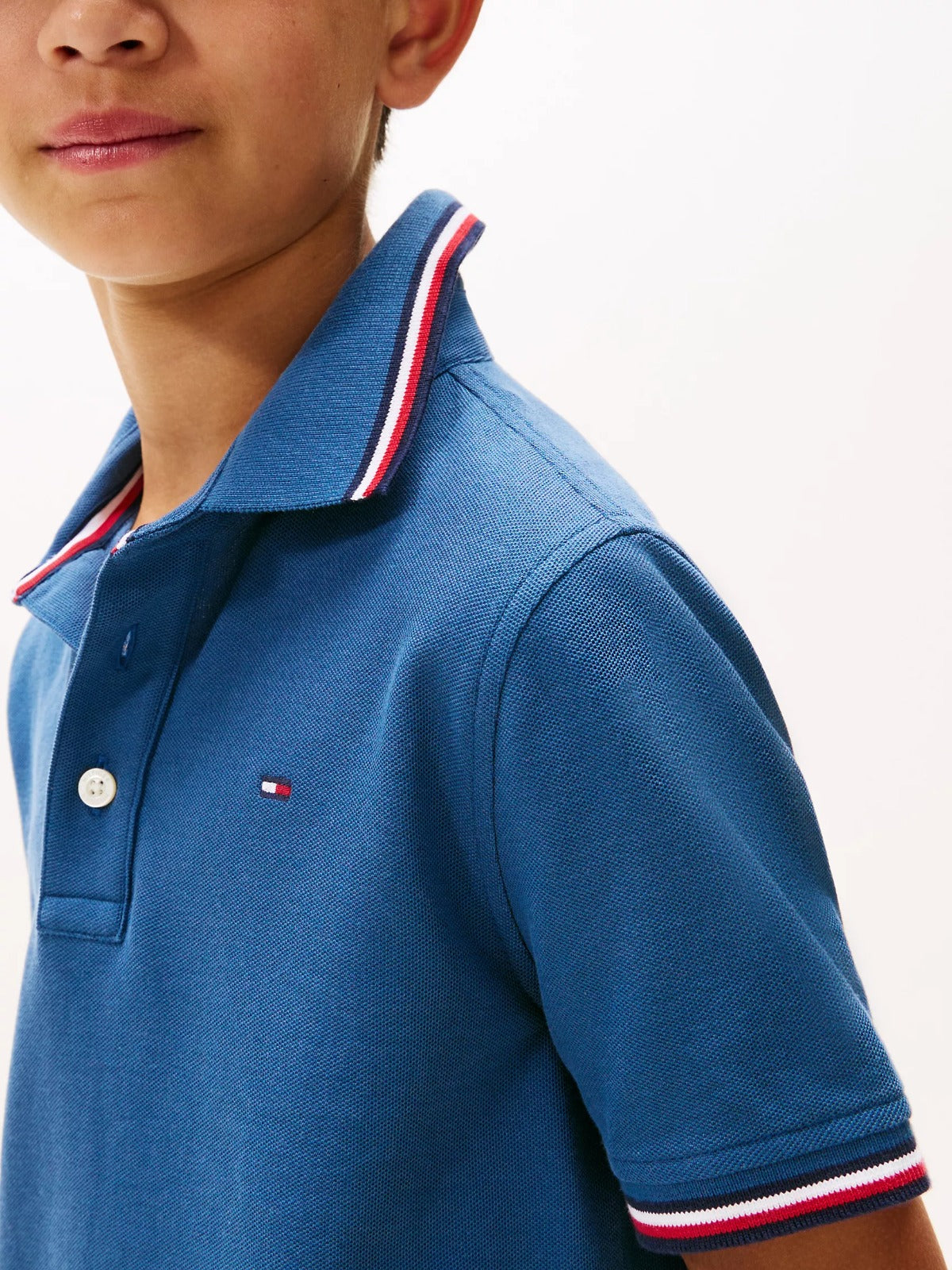 Camisa Azul Niño Tommy Hilfiger
