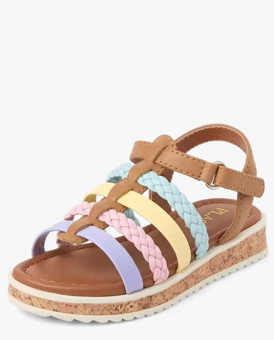 Sandalias Correas de Colores Niña The Children's Place