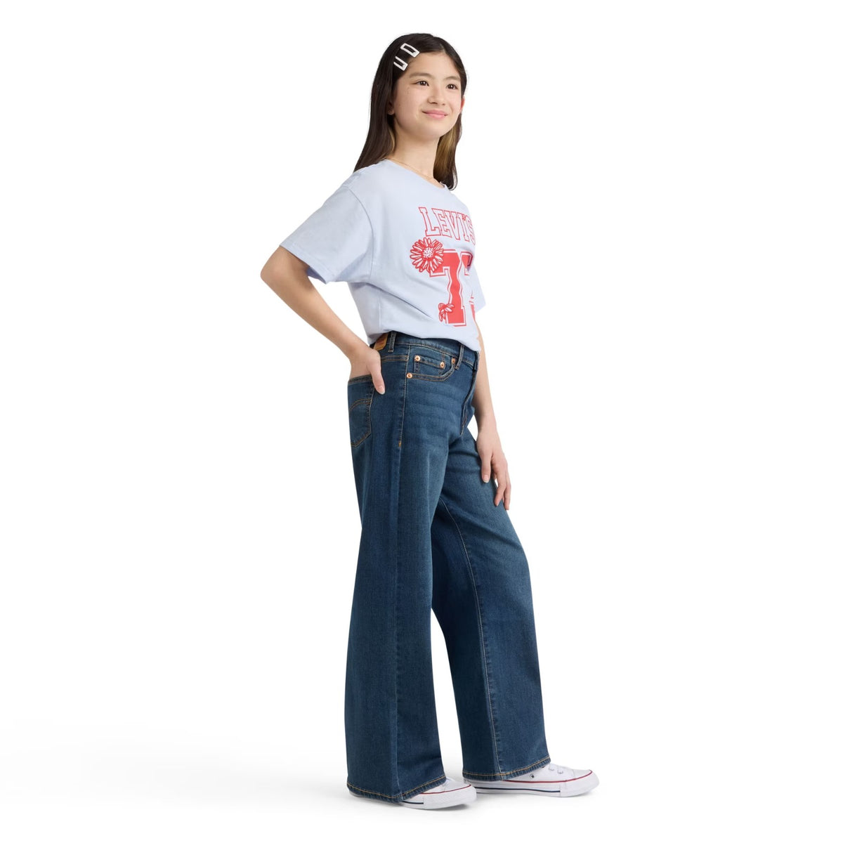 Levi's Girls Baggy High Rise Jeans